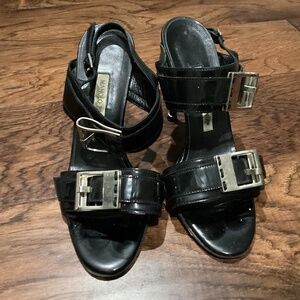 Size 38 1/2 Manolo Blahnik high heel sandal